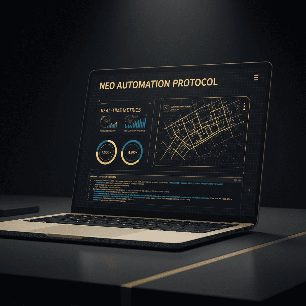 Custom AI workflow dashboard powering automation